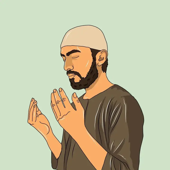 portrait-of-a-man-moslem-praying-in-cartoon-drawing-vector-3392963212.webp