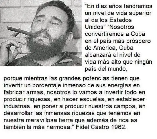 Fidel Castro sobre Cuba y su desarrollo.webp