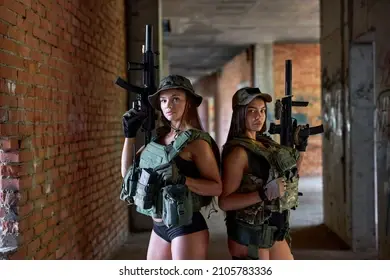 friendly-military-female-soldiers-gear-260nw-2105783336.webp